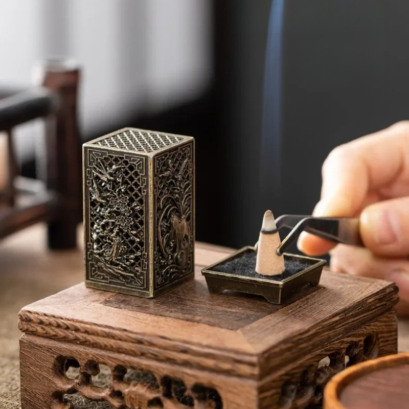 Vertical Incense Burner Zinc A - In Home Fragrance Products ulasan dan harga