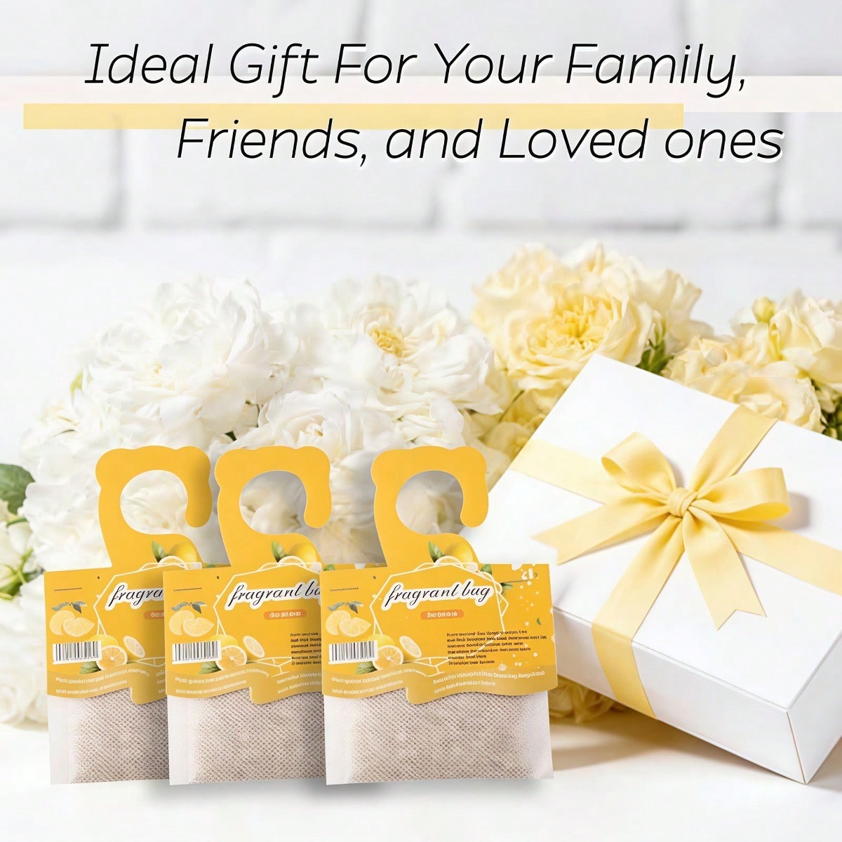 Hanging Lemon Scented Sachets, - Home Fragrance Gift ulasan dan harga