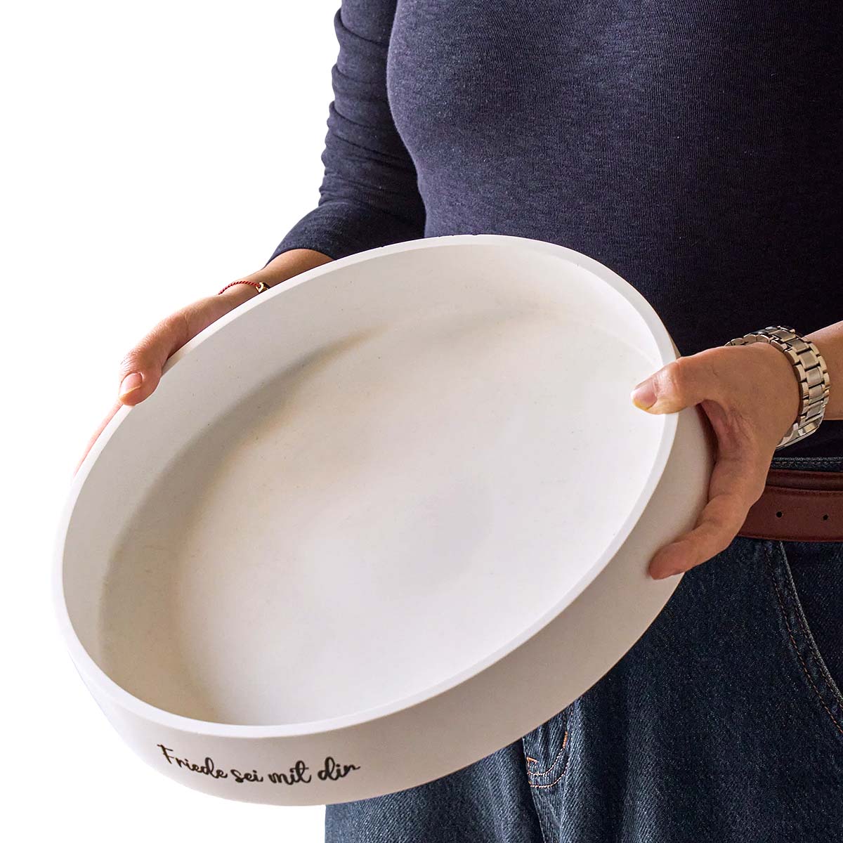 Concrete Round Candle Bowl Ves - Home Fragrance Rituals ulasan dan harga