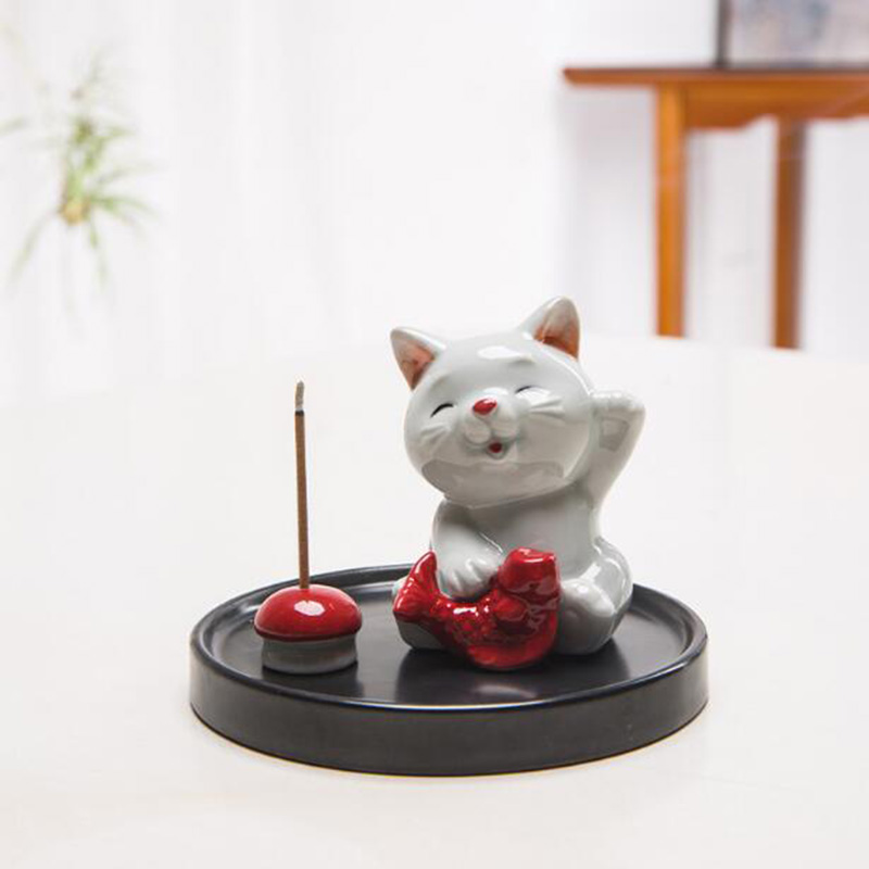 Creative Cute Cat Aroma Burner - In Home Fragrance Products ulasan dan harga